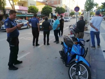 Burdur’da motosikletin çarptığı çocuk yaralandı
