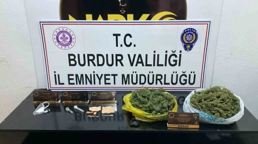 Burdur’da uyuşturucudan 2 tutuklama
