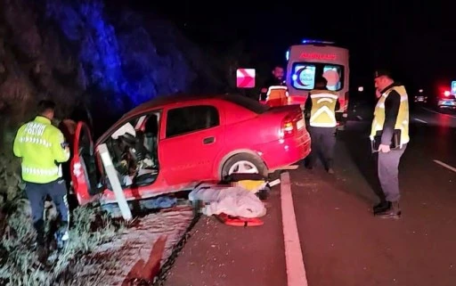 Bursa-Ankara yolunda feci kaza: 1 ölü 