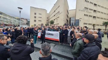 Bursa Barosu'ndan protesto 