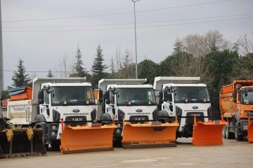 Bursa Büyükşehir kar yağışı öncesi hazırlıklarını tamamladı