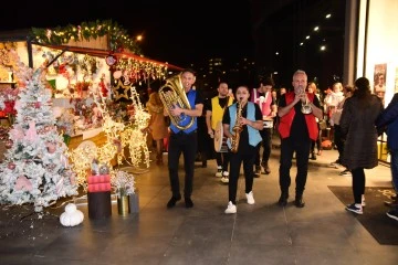 Bursa Christmas Market’te yeni yıl coşkusu başladı