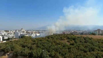 Bursa’da çocukların torpille eğlencesi yangına neden oldu