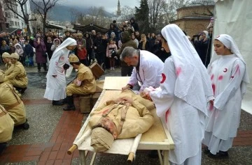 Bursa'da destansı zafer gururla izlendi 