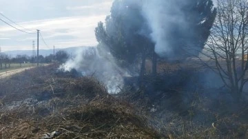 Bursa'da ihmalkarlık yangın çıkarttı 