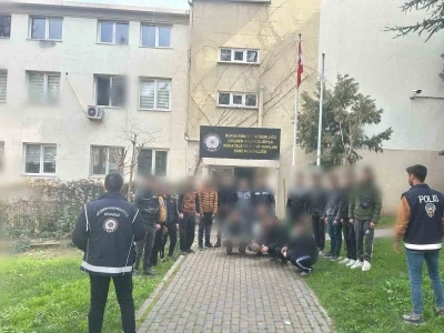 Bursa’da kaçak göçmen operasyonu: 18 göçmen yakalandı