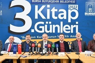 Bursa'da kitap dolu günler başlıyor