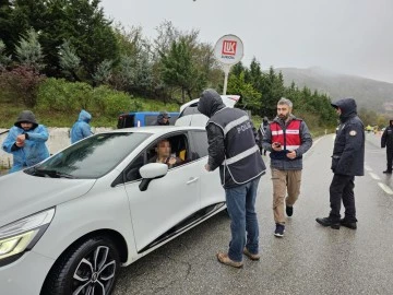 Bursa'da terörist başı Öcalan için yürüyüş çağrısı üzerine geniş güvenlik önlemleri 