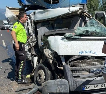 Bursa'da trafik kazası: 2 yaralı