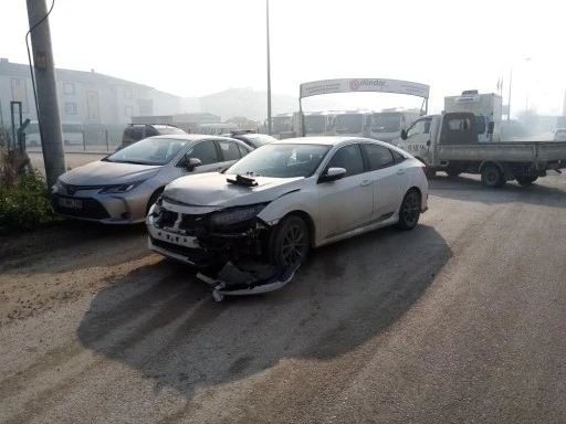 Bursa'da trafik kazası: 2 yaralı