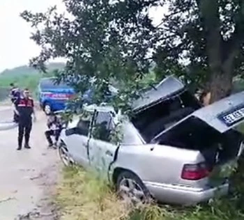 Bursa'da trafik kazası: 3 yaralı