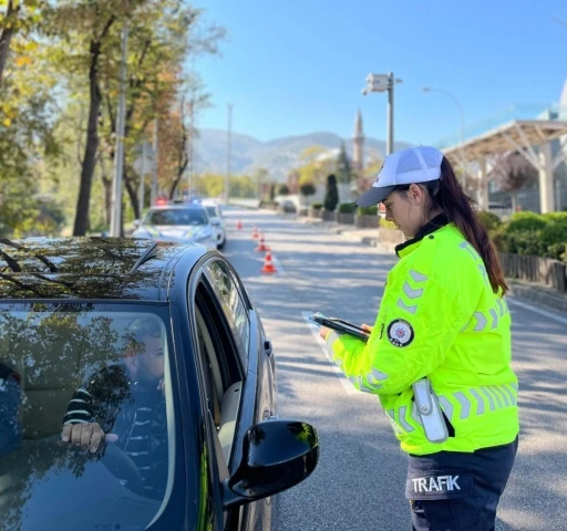 Bursa Emniyet Müdürlüğü 1 haftalık bilançoyu açıkladı