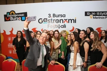 Bursa Gastronomi Festivali'ne renkli tanıtım 