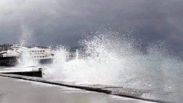 Bursa-İstanbul arası ulaşım sağlayan deniz otobüsündeki büyük panik kameralara bu şekilde yansıdı 