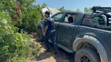 Bursa İznik'te 'Eşkıya Hazinesi'ni arayan definecilere suçüstü baskın! 