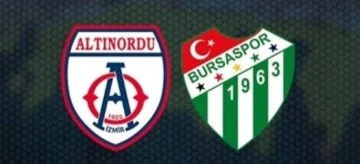 Bursaspor Altınordu deplasmanında 