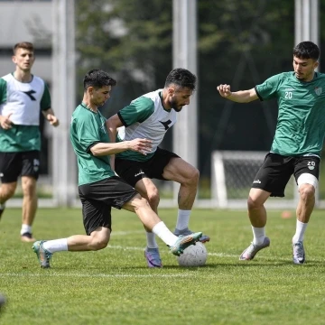 Bursaspor taktik çalışıyor
