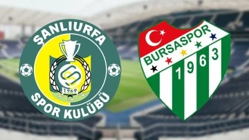 Bursaspor Şanlıurfa Deplasmanında ! 