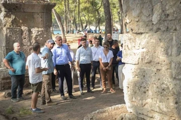 Büyük İskender’in yürüdüğü 2 bin yıllık cadde gün yüzüne çıkartılacak