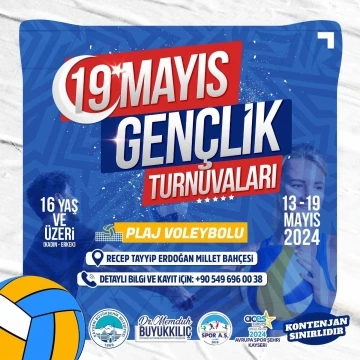 Büyükşehir’den 19 Mayıs’a özel &quot;plaj voleybolu&quot; turnuvası
