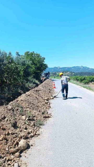 Büyükşehir’den yeni yerleşim noktasına bin 500 metrelik içme suyu hattı
