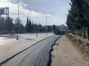 Büyükşehir havalimanı kavşağında çalışma başlattı
