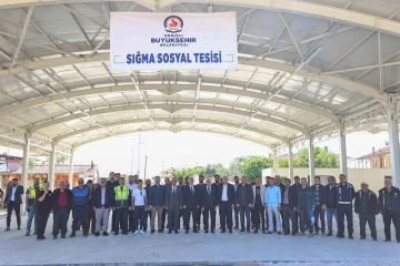 Büyükşehir  Sarayköy Sığma’ya sosyal tesis kazandırdı
