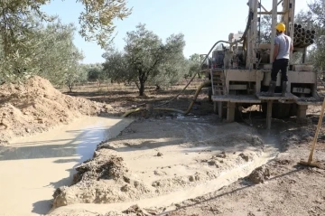 Büyükşehirin projesiyle 2 bin 100 dekar alan suyla buluşacak
