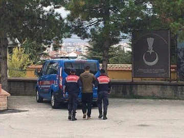 Çalınan inşaat malzemeleri jandarma tarafından yakalandı
