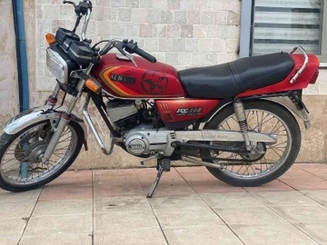 Çalınan motor terk edilmiş halde bulundu
