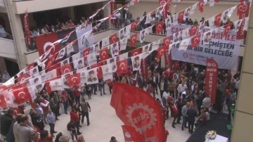 Çankaya Belediye Başkanı Güner ayağının tozuyla toplu iş sözleşmesini imzaladı
