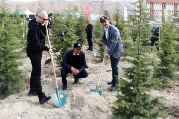 Çankırı’da fidanlar toprakla buluştu
