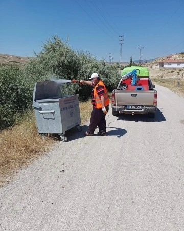 Çankırı’da haşerelere karşı mücadele
