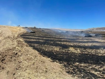 Çankırı’da tarla yangını: Ekiplerin müdahalesi ile söndürüldü