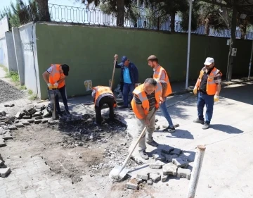 Çarşamba’da pazar yerleri onarılıyor
