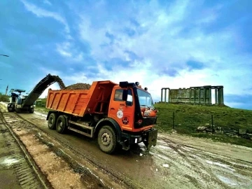 Çavdarhisar Aizanoi Antik Kentinde çevre düzenlemesi