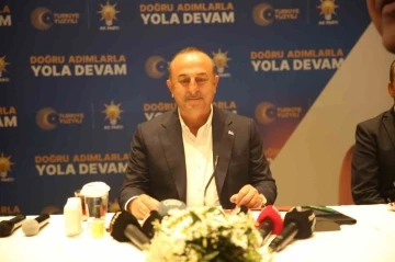 Çavuşoğlu: &quot;Karşımızda yerli ve milli bir muhalefet yok&quot;
