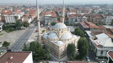 Cedidiye Cami kumlama tekniği ile temizlenecek
