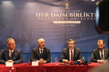 Cevdet Yılmaz: &quot;AK Parti istikrar içinde değişen bir partidir, istikrar içinde değişimi yakalayan bir partidir&quot;
