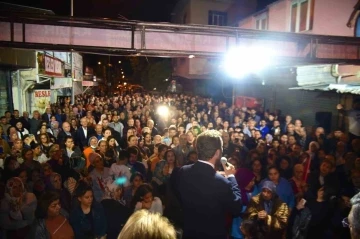 Ceyhan Belediye Başkanı Kadir Aydar teşekkür mitingi yaptı
