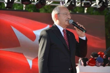 CHP Genel Başkanı Kılıçdaroğlu, Söke’de toplu temel atma törenine katıldı
