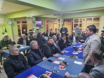 CHP Osmangazi Belediye Başkan Adayı Erkan Aydın ova köylerini ziyaret etti 