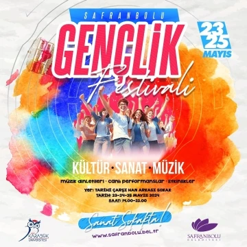 Cittaslow kenti Safranbolu’da Gençlik Festivali yapılacak
