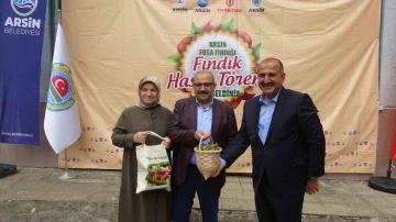 Coğrafi işaretli Arsin Foşa Fındığı’nın hasadı törenle başladı
