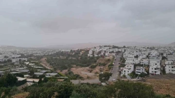 Çöl tozları, Bodrum’a geldi
