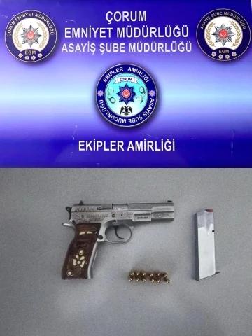 Çorum polisinden şok denetim
