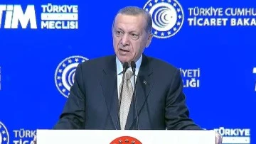 Cumhurbaşkanı Erdoğan, 2022 yılının ihracat verilerini açıkladı