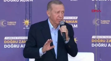 Cumhurbaşkanı Erdoğan Antalya'da vatandaşlara seslendi 