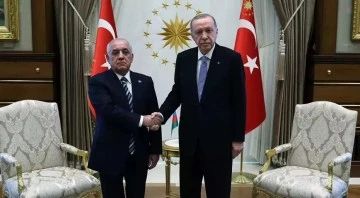 Cumhurbaşkanı Erdoğan, Azerbaycan Başbakanı Asadov’u kabul etti