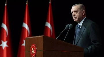 Cumhurbaşkanı Erdoğan'dan deprem açıklaması